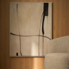Béžový abstrakní obraz Kave Home Meril 80 x 100 cm -fv-interier-25