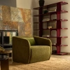 Zelené čalouněné křeslo Kave Home Milare 83 cm -fv-interier-25