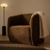 Hnědé čalouněné křeslo Kave Home Milare 72 cm -fv-interier-25