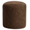 Hnědý puf Kave Home Nedilo Ø45 cm