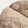 Hnědý  vzorovaný puf Kave Home Nedilo Ø45 cm -fv-interier-25