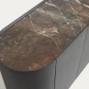 Hnědá dubová komoda Kave Home Nemore 200 x 45 cm -fv-interier-25