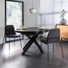 Černý skleněný rozkládací jídelní stůl Kave Home Vashti 120/160 x 120 cm -fv-interier-25