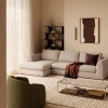 Béžová čalouněná rohová pohovka Kave Home Vera 322 cm, pravá -fv-interier-25