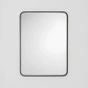 Černé závěsné zrcadlo s LED osvětlením Nova Luce Iria 80 x 60 cm -fv-interier-25