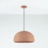 Terakotově oranžové závěsné světlo Nova Luce Davo 43 cm -fv-interier-25