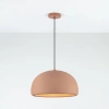 Terakotově oranžové závěsné světlo Nova Luce Davo 43 cm -fv-interier-25