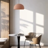 Terakotově oranžové závěsné světlo Nova Luce Davo 43 cm -fv-interier-25