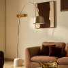 Stříbrno - bílá stojací lampa Kave Home Arnolia 196 cm -fv-interier-25