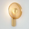 Zlaté skleněné nástěnné LED světlo Nova Luce Lavina 36 x 25 cm -fv-interier-25