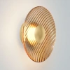 Zlaté skleněné nástěnné LED světlo Nova Luce Lavina 25 cm -fv-interier-25