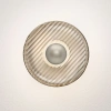 Kouřově šedé skleněné nástěnné LED světlo Nova Luce Lavina 25 cm -fv-interier-25