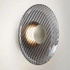 Kouřově šedé skleněné nástěnné LED světlo Nova Luce Lavina 25 cm -fv-interier-25