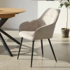 Béžová čalouněná jídelní židle Unique Furniture Nolan -fv-interier-25
