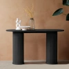 Černý dubový toaletní stolek Unique Furniture Nola 130 x 40 cm -fv-interier-25