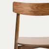 Hnědá dřevěná jídelní židle Kave Home Evera -fv-interier-25