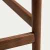 Hnědá dřevěná barová židle Kave Home Evera 66 cm s opěradlem -fv-interier-25
