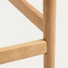 Dřevěná barová židle Kave Home Evera 66 cm s opěradlem -fv-interier-25