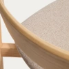 Dřevěná barová židle Kave Home Evera 67 cm s čalouněným sedákem a opěradlem -fv-interier-25