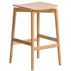 Dřevěná barová židle Kave Home Evera 66 cm