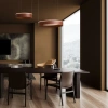 Hnědé kovové závěsné LED světlo Nova Luce Olivia 112 cm -fv-interier-25