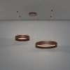 Hnědé kovové závěsné LED světlo Nova Luce Olivia 112 cm -fv-interier-25