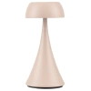 Béžová kovová nabíjecí stolní LED lampa Nova Luce Ycro