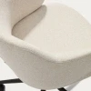 Bílá čalouněná konferenční židle Kave Home Einara -fv-interier-25