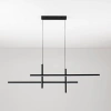 Černé kovové závěsné LED světlo Nova Luce Antama 120 cm -fv-interier-25
