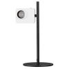 Bílá kovová stolní LED lampa Nova Luce Kedros