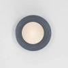 Modrošedé keramické nástěnné světlo Nova Luce Orbique 16 cm -fv-interier-25