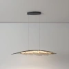 Šedohnědé skleněné závěsné LED světlo Nova Luce Amado 104 cm -fv-interier-25