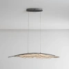 Šedohnědé skleněné závěsné LED světlo Nova Luce Amado 104 cm -fv-interier-25