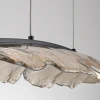 Šedohnědé skleněné závěsné LED světlo Nova Luce Amado 104 cm -fv-interier-25