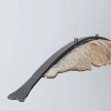 Šedohnědé skleněné závěsné LED světlo Nova Luce Amado 131 cm -fv-interier-25