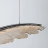 Šedohnědé skleněné závěsné LED světlo Nova Luce Amado 131 cm -fv-interier-25