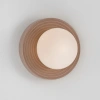 Světle hnědé keramické nástěnné světlo Nova Luce Orbique 22 cm -fv-interier-25