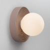 Světle hnědé keramické nástěnné světlo Nova Luce Orbique 22 cm -fv-interier-25