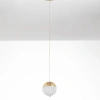Zlaté skleněné závěsné LED světlo Nova Luce Alicia 12 cm -fv-interier-25