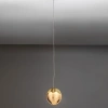 Zlaté skleněné závěsné LED světlo Nova Luce Alicia 12 cm -fv-interier-25