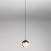 Černé skleněné závěsné LED světlo Nova Luce Alicia 12 cm -fv-interier-25