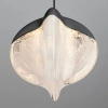Černé skleněné závěsné LED světlo Nova Luce Alicia 12 cm -fv-interier-25