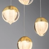 Zlaté skleněné závěsné LED světlo Nova Luce Alicia 33 cm -fv-interier-25