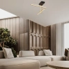 Zlaté kovové stropní LED světlo Nova Luce Antama 51 cm -fv-interier-25