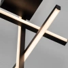 Černé kovové stropní LED světlo Nova Luce Antama 51 cm -fv-interier-25