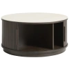 Béžový keramický konferenční stolek Unique Furniture Enna 85 cm