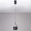 Černé kovové závěsné LED světlo Nova Luce Kedros 14 cm -fv-interier-25