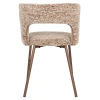 Hnědá jídelní židle Housecraft living Chelsea