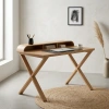 Dubový pracovní stůl Kave Home Dilare 120 x 85 cm -fv-interier-25