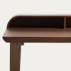 Hnědý dřevěný pracovní stůl Kave Home Dilare 120 x 85 cm -fv-interier-25